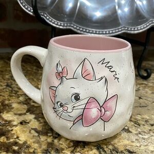Disney Marie Aristocats egg mug double sided speckled dimpled mug -Brand New!